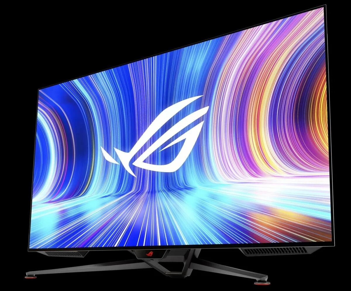 Swift oled. Asus rog swift oled pg42uq wallpapper. экран в экране. rog strix x670e-i gaming. asus rog strix keris.