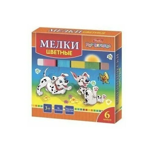 мелки, 6 цветов. мелки "каляка-маляка" 6шт, цветные для асфальта макм06. мелки, 6 цветов. ° ° алюминиевая сетка 100х40, солярис. мелки асфальтовые hatber 5 цв.