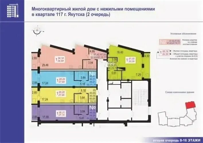 Общая площадь мкд