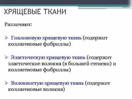 Суставный хрящ тип ткани