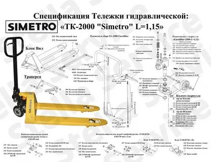 Гидравлический механизм рохли