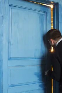 Through door