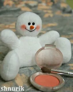 Снеговик из флиса своими руками