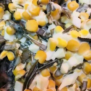 Морская капуста яйцо кукуруза