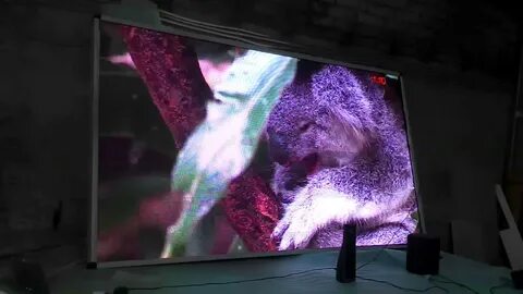 Led экран шаг