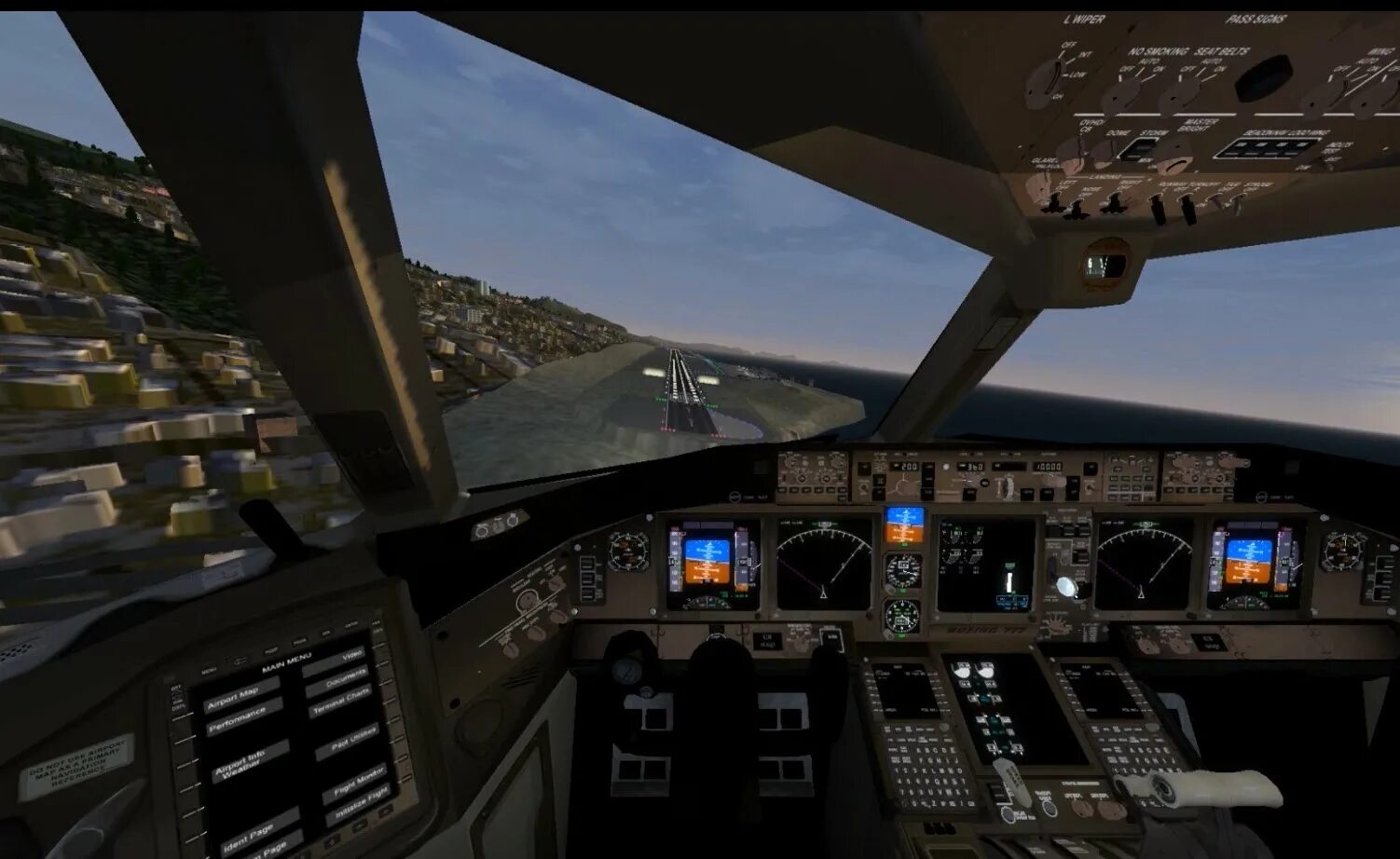 Boeing simulator