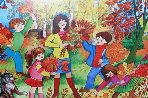 Детские рисунки в сентябре