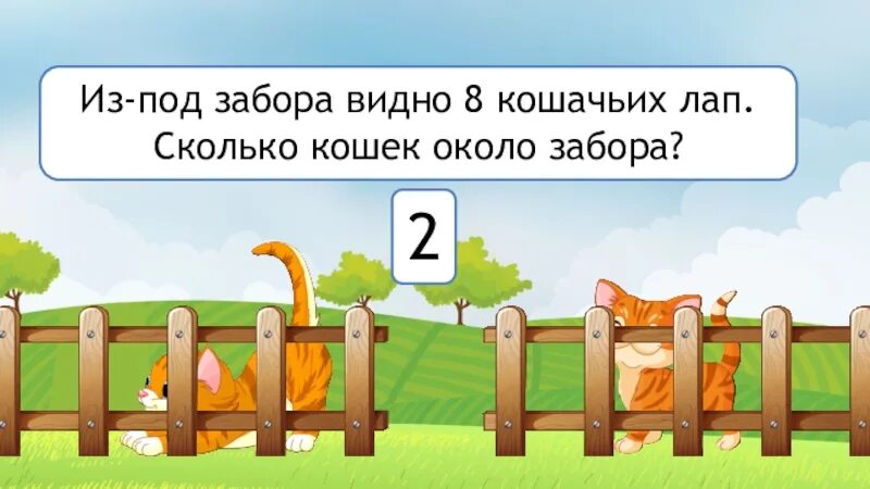 Из под забора. Задание на забор. Задача про забор. Задачки из за забора видно. Сколько видит 8 8 8