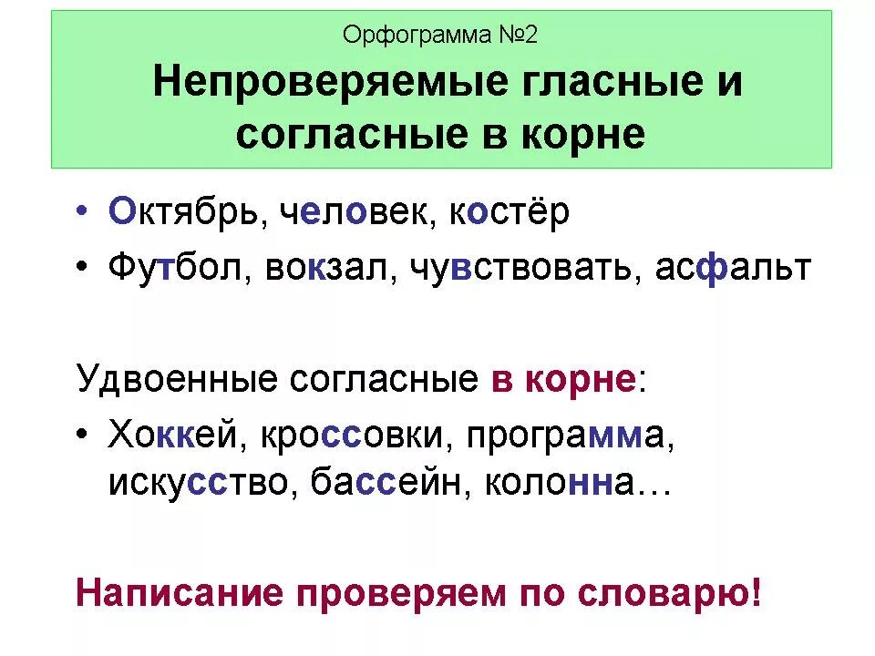 Проверь проверь орфограммы существительных