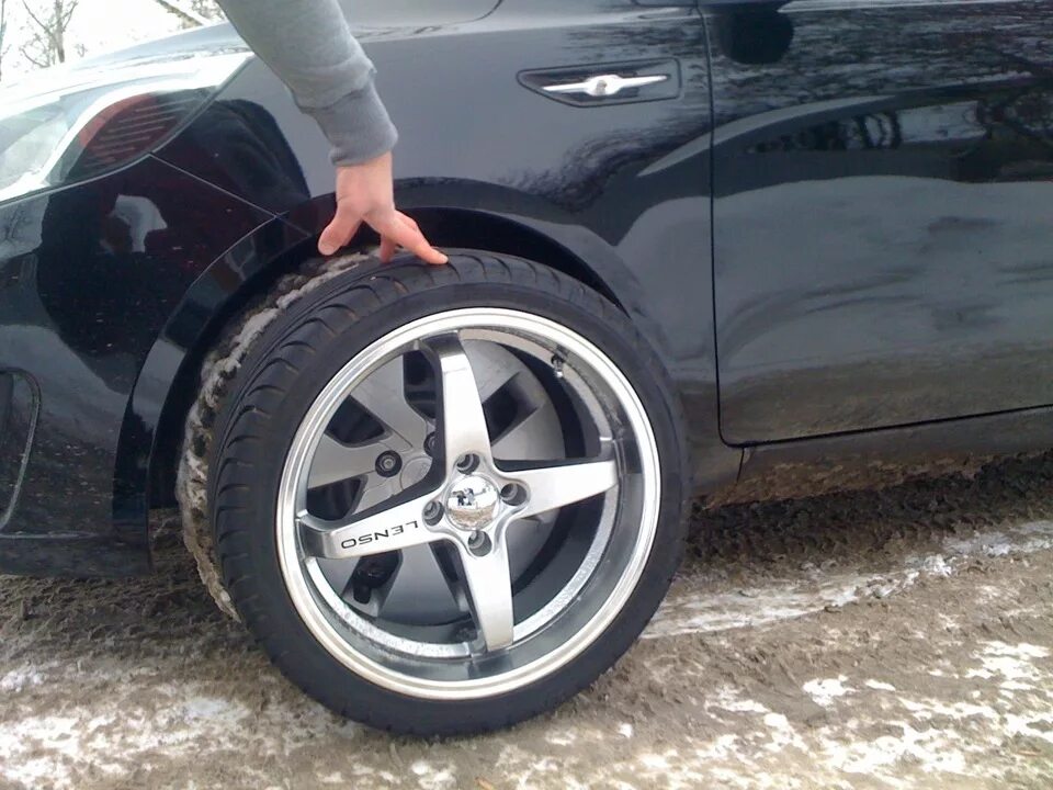 УРААА ! Колёса 17 куплены. - Chevrolet Lacetti Sedan, 1,6 л, 2011 года колёсные 