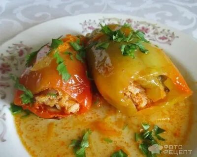 Видео перцы фаршированные с рисом с мясом