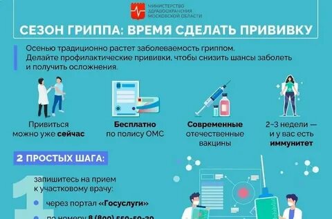 Прививки с соплями можно
