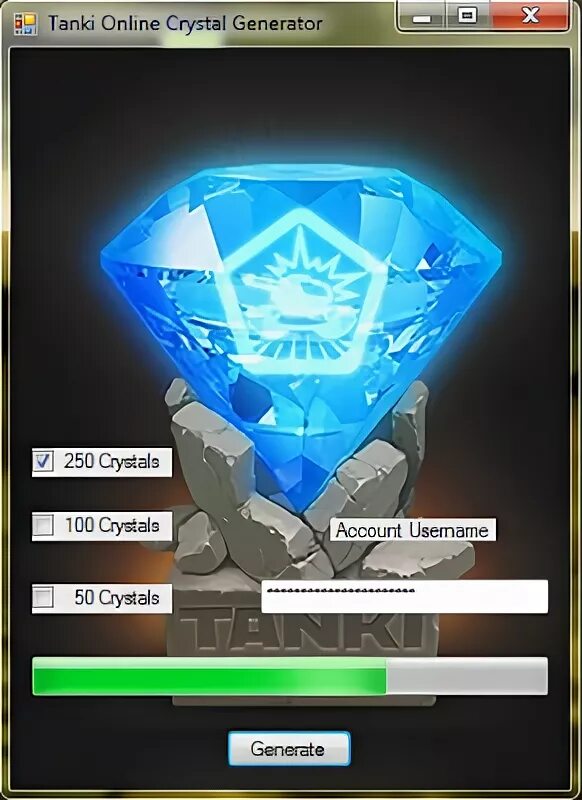 Crystal cheats