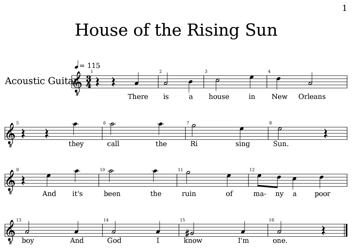 Animals house of rising sun аккорды. The House of the Rising Sun (дом восходящего солнца). House of the Rising Sun Ноты. Дом восходящего солнца табы. The animals House of the Rising Sun табы.