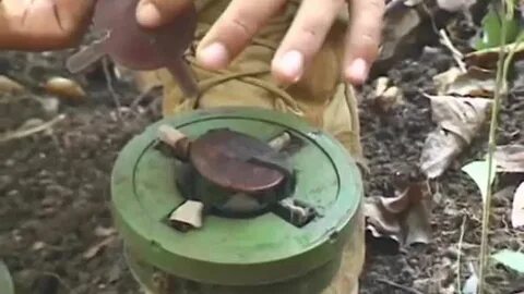 Видео с минами