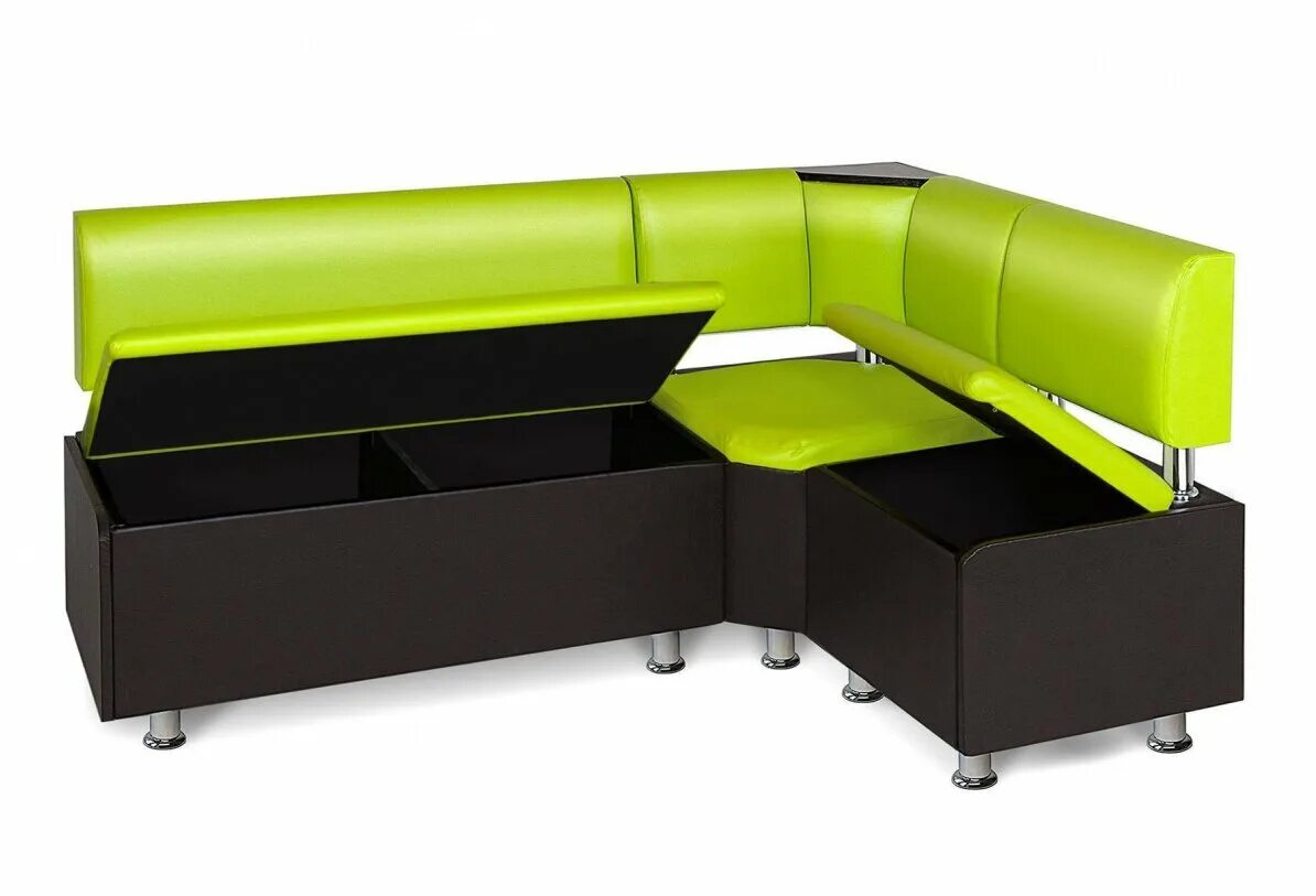 секрет 2 кухонный уголок с пуфиками фисташка. угловой диванчик на кухню. мягкий угловой диван на кухню. диванчик на кухню. кухонный уголок триумф.