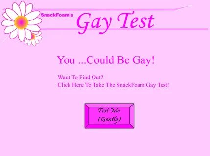 I gay test scenarios.