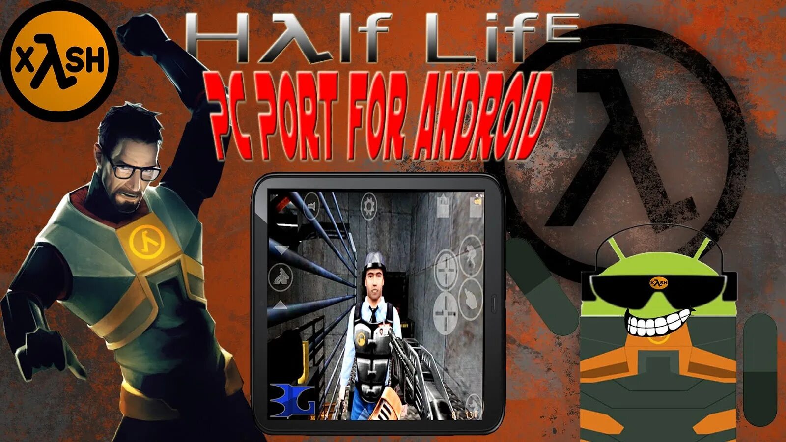 Хай лайф на андроид. Half life на андроид. half life 1 на андроид. xash3d half life 1 на пк. android life rus.