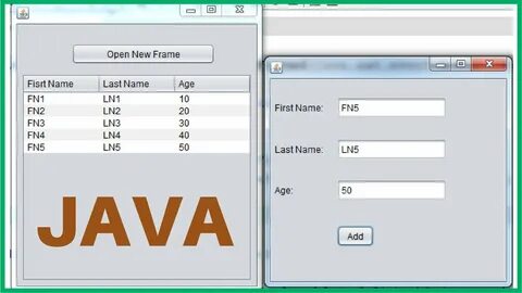 Java swing