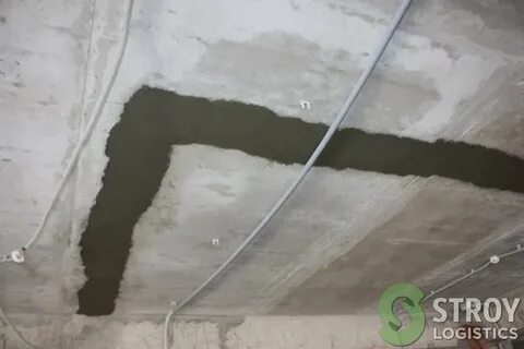 Заделать плиту перекрытия