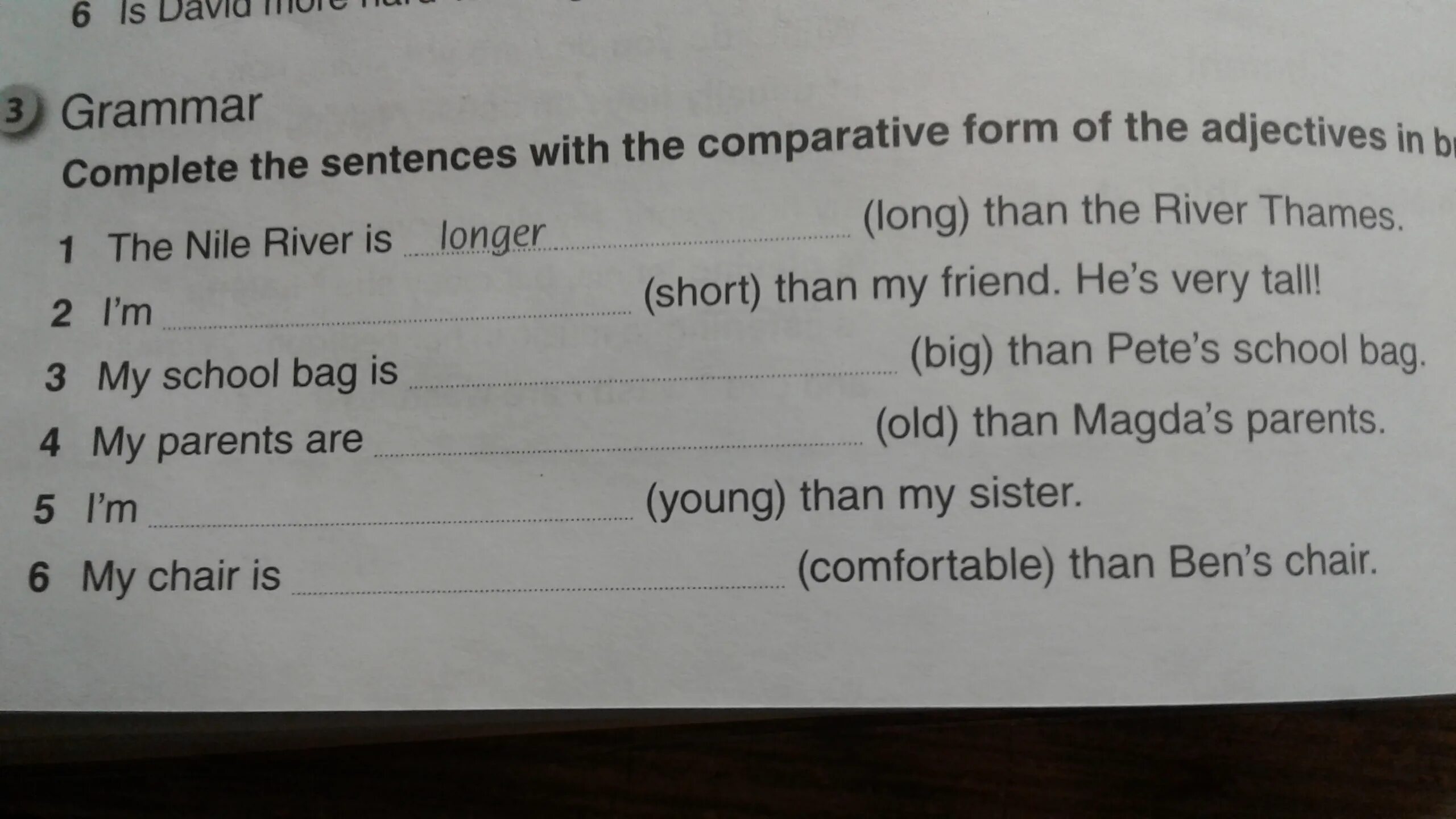 Complete the sentences with the comparative form. Complete the sentences with the. Complete the sentences with the Comparative adjectives. Complete the sentences with the Comparative form of the adjectives in Brackets. Complete the sentences with the Comparative or Superlative form of the adjective in Brackets.