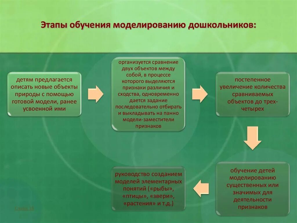 Предметно-схематические модели. Моделирование в дошкольном возрасте. Моделирование в экологическом образовании. Этапы обучения детей дошкольного возраста. Моделирование в экологии.