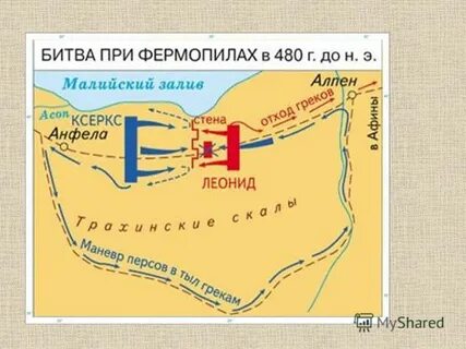 Битва у фермопил 5 класс факты