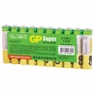 Батарейки aaa 10 шт