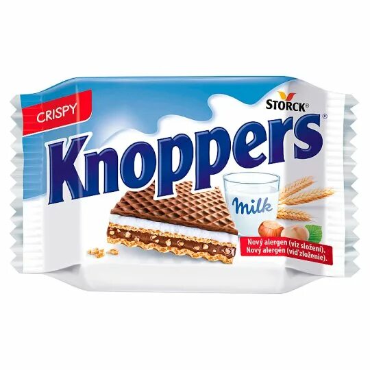 "Knoppers" 40 g. Вафли Storck knoppers. Кноперс. Knoppers батончики.