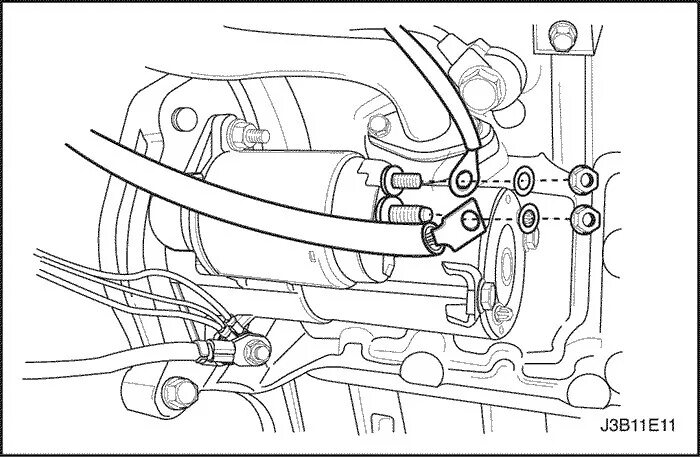 Замена бендекса стартера. - Chevrolet Lacetti 5D, 1,4 л, 2008 года своими руками