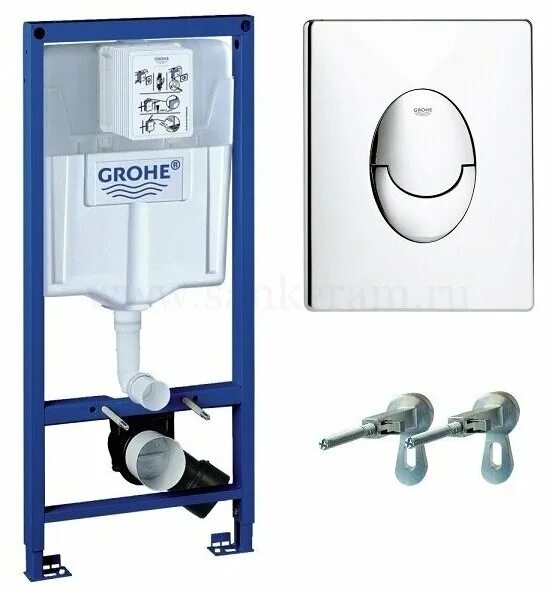 Регулируемый угловой отвод (патрубок Г-образный) GROHE DN 90 (42327000) - купить