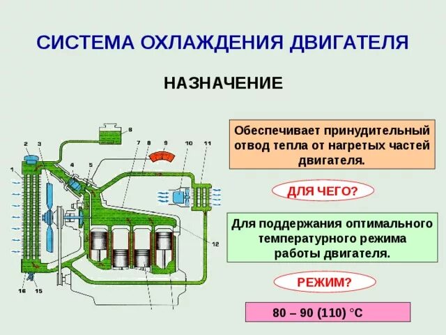 Система охлаждение программа. Из чего состоит система охлаждения двигателя автомобиля. из чего состоит охлаждающая система автомобиля. конструкция жидкостной системы охлаждения двигателя. устройство и принцип работы системы охлаждения двс.