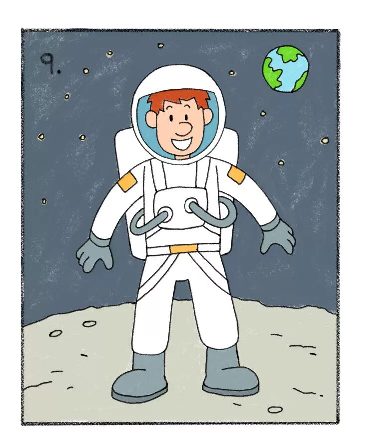 A is for astronaut