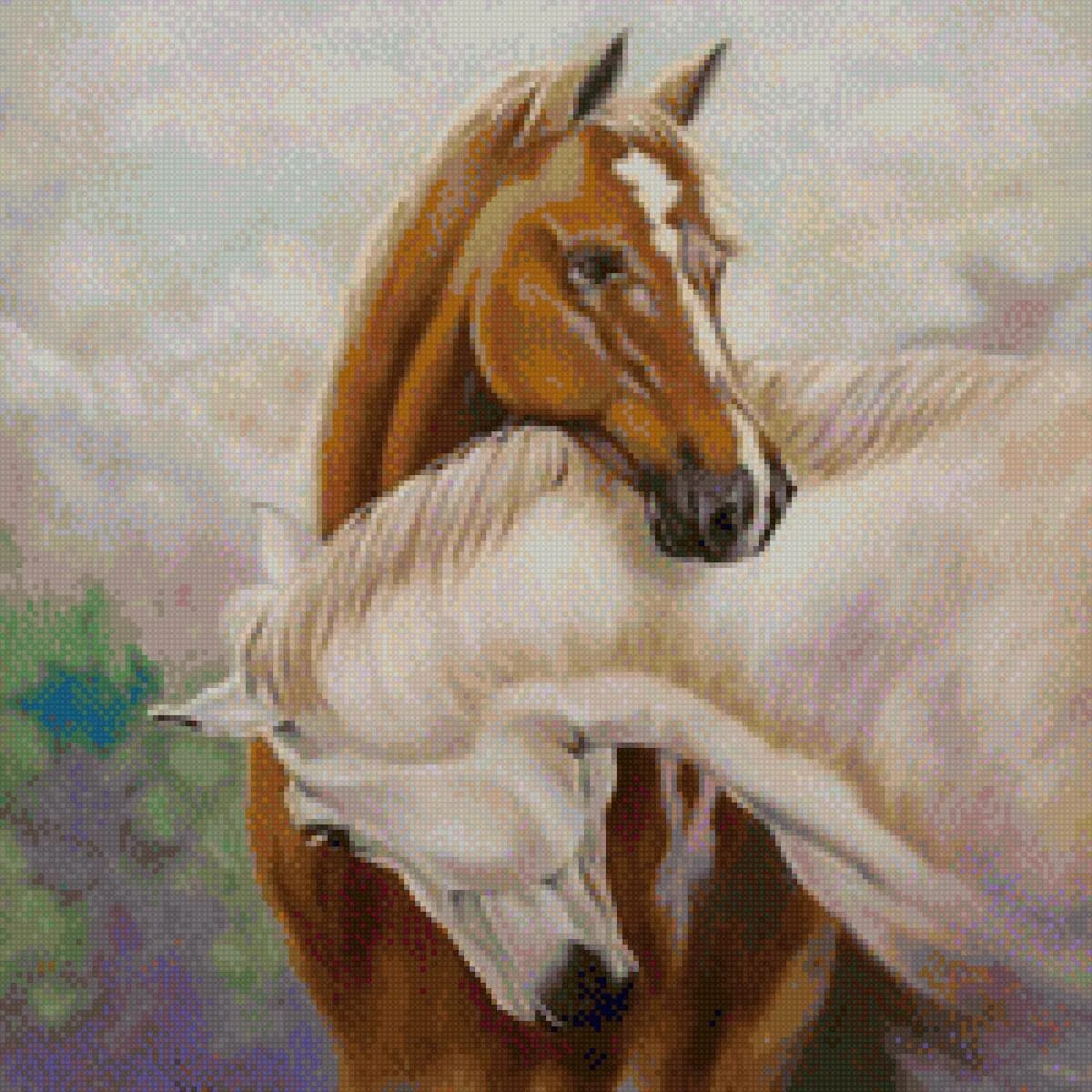 Пара лошадей в живописи. Картина 2 лошадей. Конь и лошадь вместе. Сверчков николай егорович лошади. Картина по номерам две лошади.