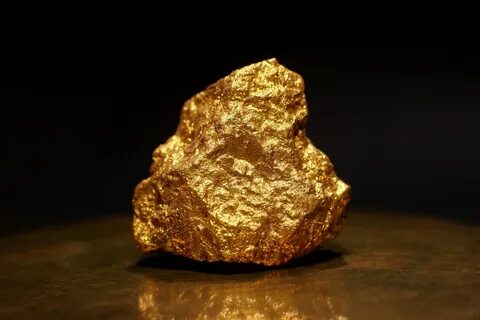 Raw gold