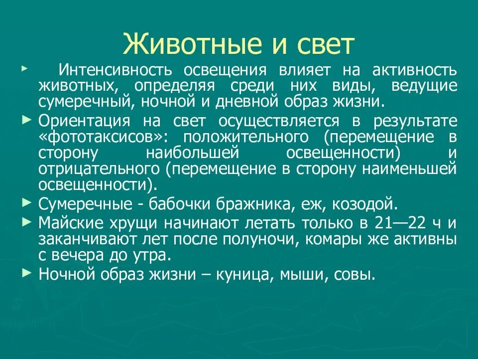 Влияние света на растения и животных. Свет как экологический фактор. Влияние света на животных примеры. Сообщение свет в жизни животных.