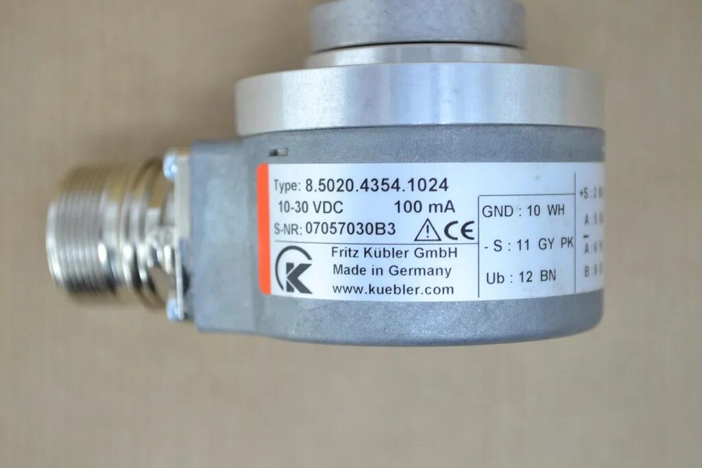 40 1024. Kubler 8.5020. Энкодер Kubler 10-30 VDC Type : 8.5888.6421.2113. Энкодер Sendix 5020. Энкодер Kuebler 8.KIH40.546B.0500.0080.