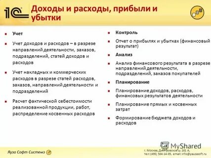Финансовый год по доходам и расходам