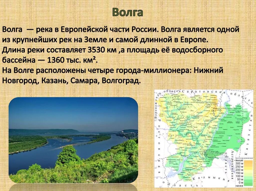 Волга часть страны