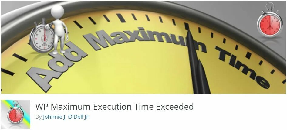 Maximum execution time exceeded