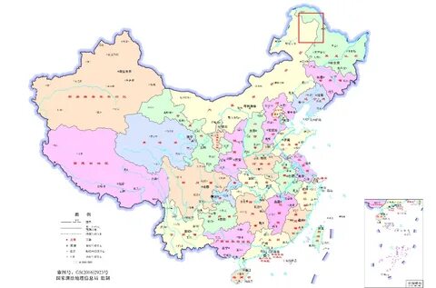 这 是 中 国 标 准 地 图 服 务 的. 