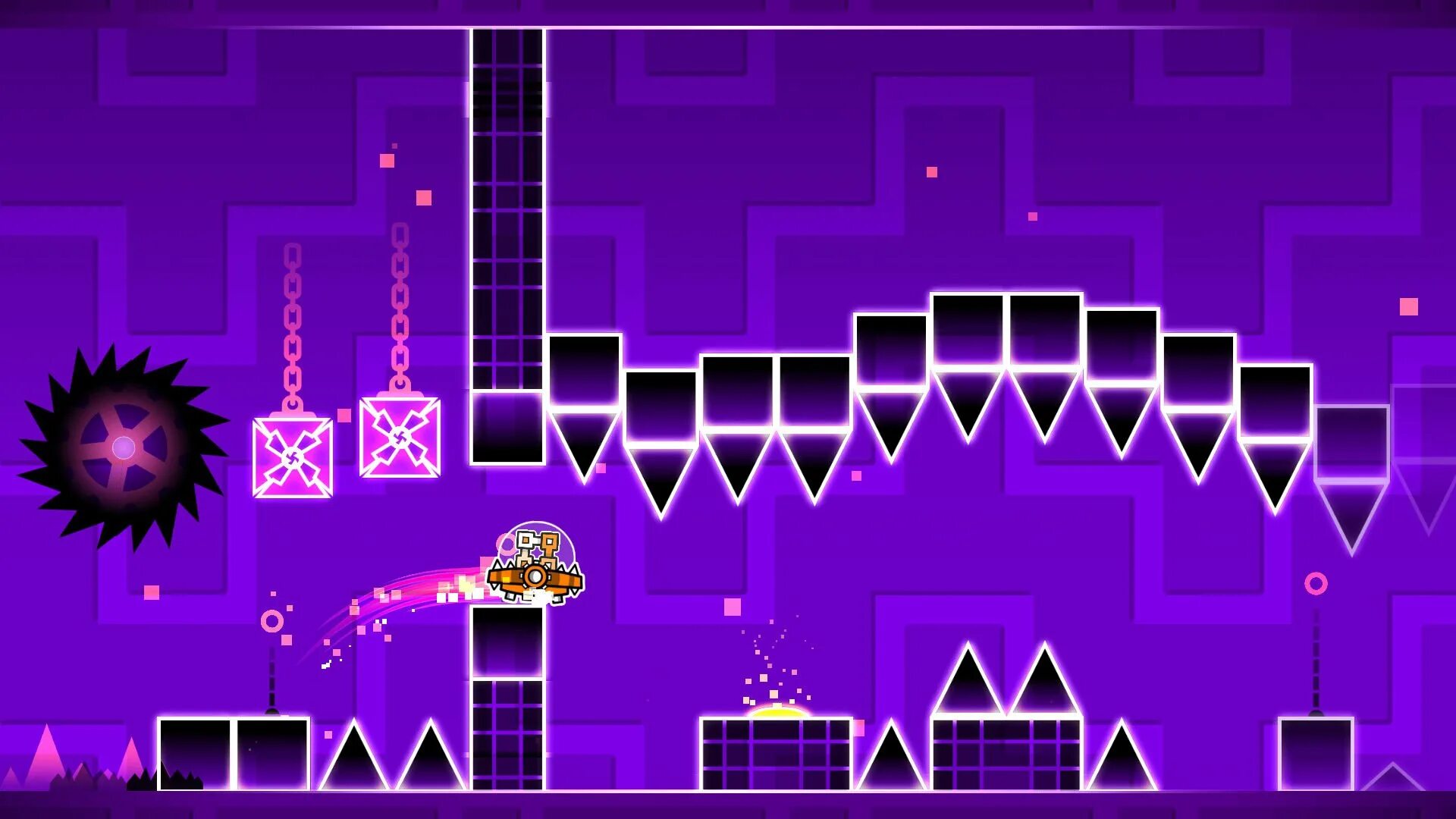 Geometry dash как пройти дэш. Геометрии дэш 2.2. geometry dash игра. геометрии дэш 1 уровень. повер трип геометрия даш.