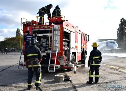 Пожар в аэропорту