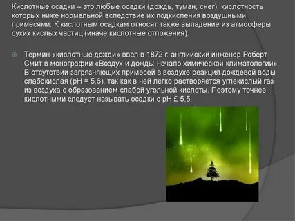 Мод на кислотный дождь