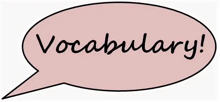 My english vocabulary
