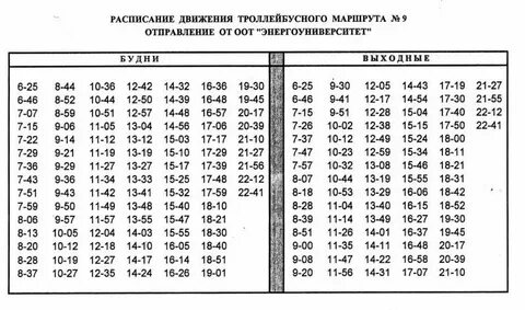 Автобус 54 время движения