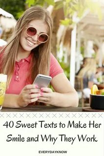 She smiled but
