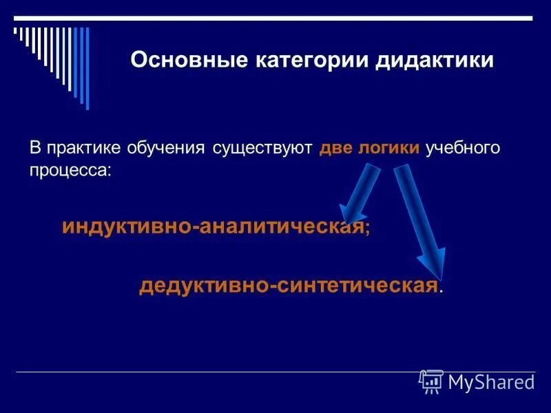 Дидактика основные категории