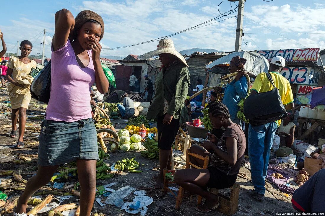 Порт-о-Пренс Гаити. Порт-о-Пренс рынок.