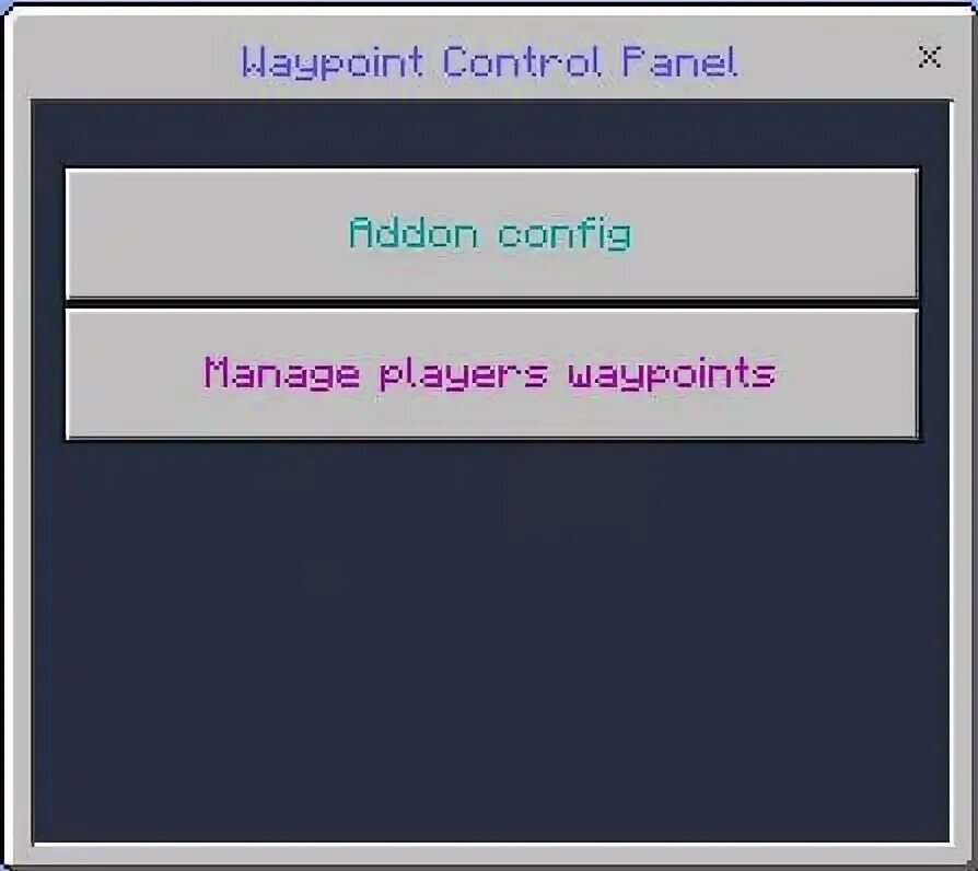 System addon. System addon
